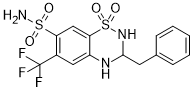 Bendroflumethiazide                                            DEA controlled substance 73-48-3